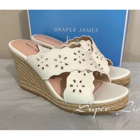 COPY - NEW Draper James Women's Emily Wedge Heel Sandals - Picture 1 of 7